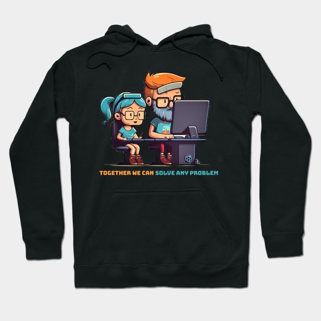 Together we can solve any problem Hoodie by SMCLN